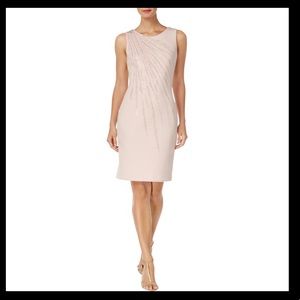 CALVIN KLEIN WOMENS FIREWORKS SLEEVELESS Dress